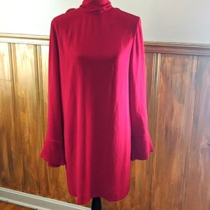 IRO Red Sheath Dress